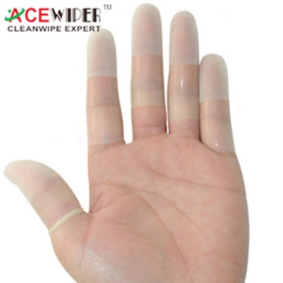 Dust-free industrial powder-free latex anti-static gloves