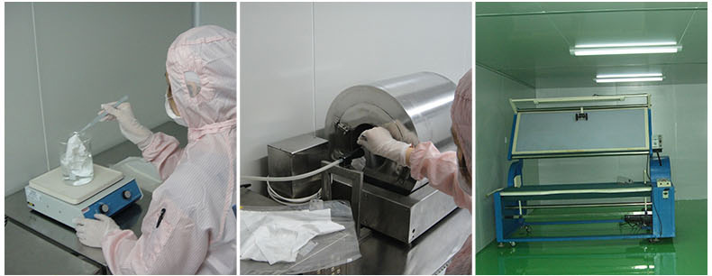 High-density dust-free wiping cloth